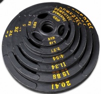 набор олимпийских дисков powertec op-255b