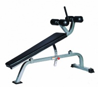 скамья для пресса регулируемая hard man hm-304
