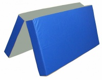 мат страховочный складной 2х2х0,3м профи (тент, антислип, 2 сложения)